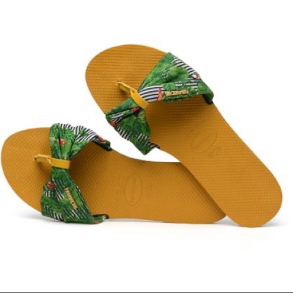 havaianas slip on shoes